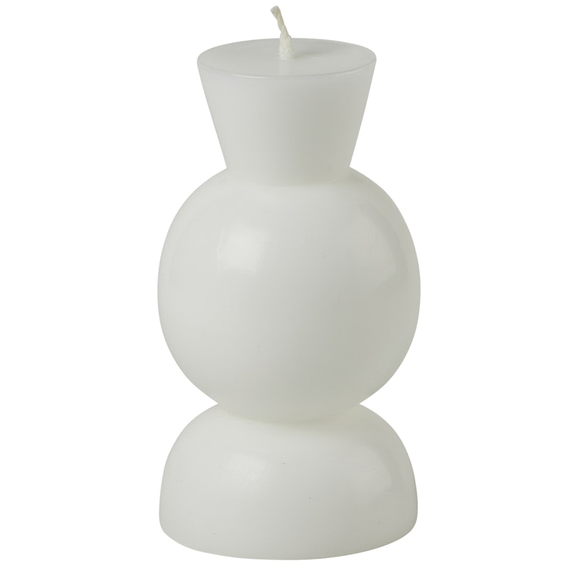 Candleholder Ljus S, Vit