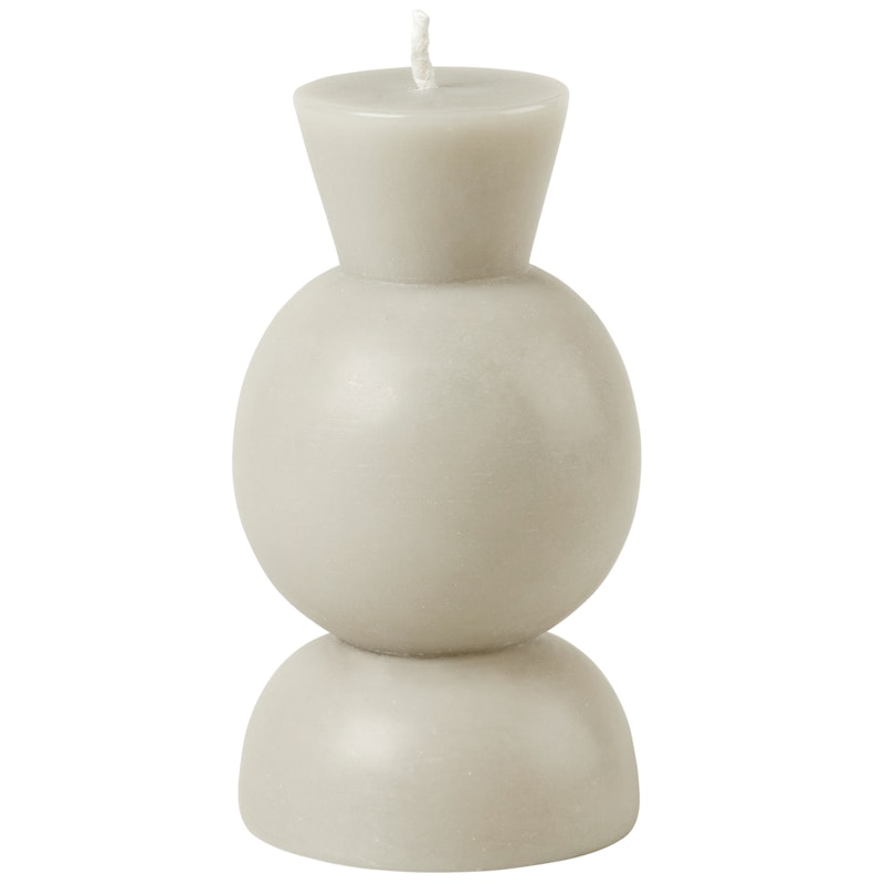 Candleholder Ljus S, Light Stone Grey