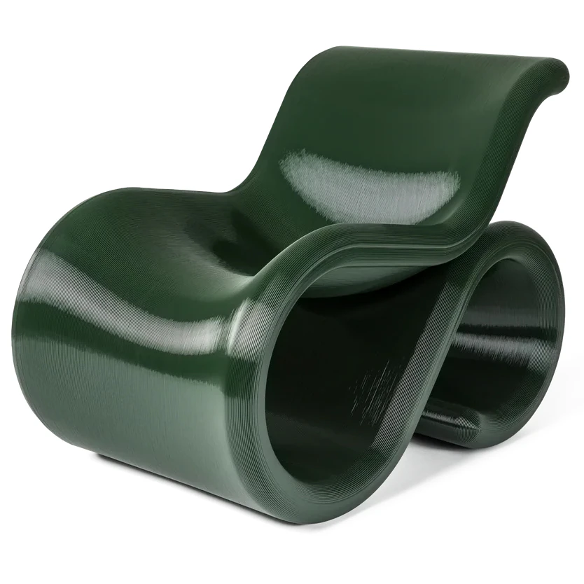 crème atelier éclair loungefåtölj - rpetg nori