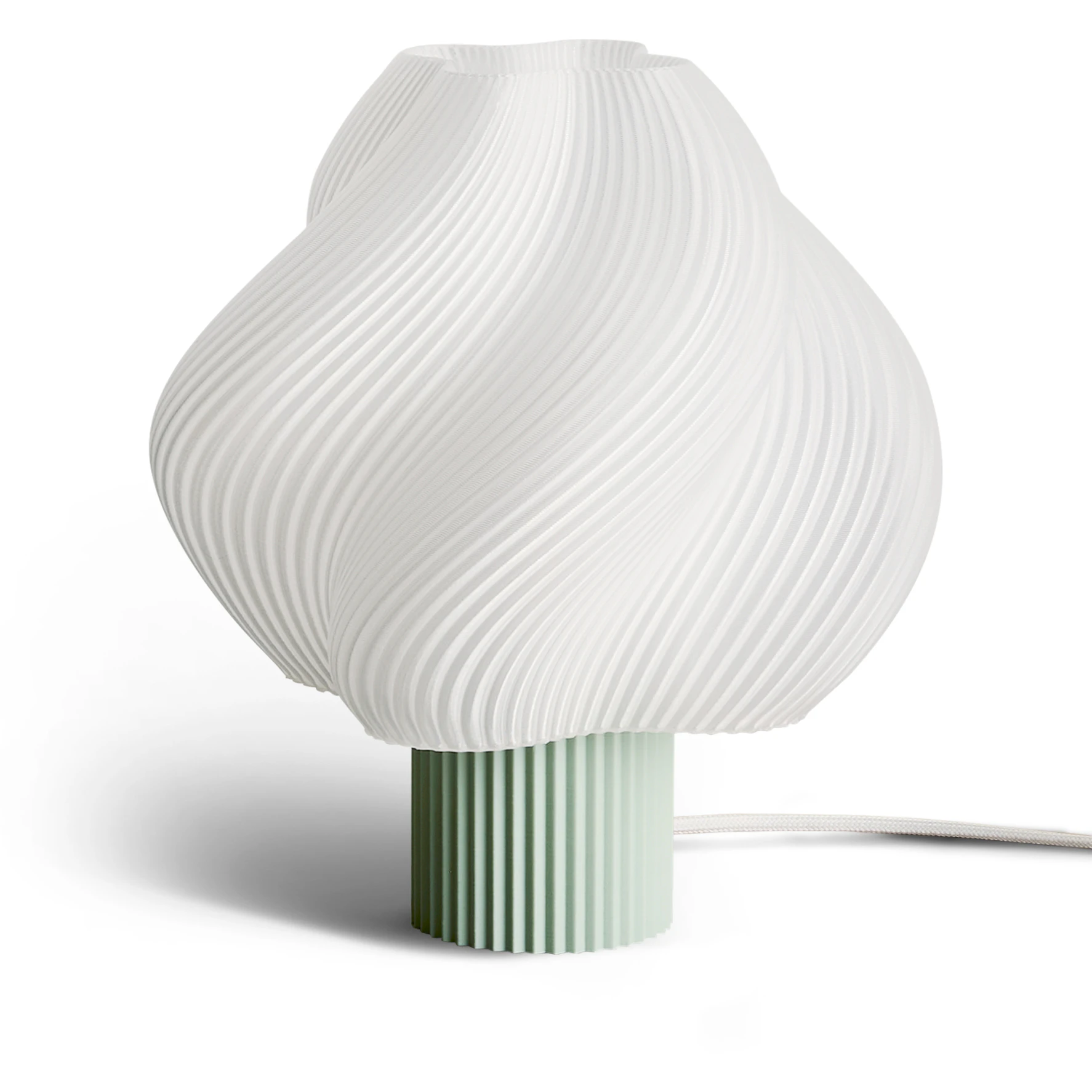 Cr&egrave;me Atelier Soft Serve Bordslampa Grande - Bordslampor &Aring;tervinningsbar Bioplast Matcha