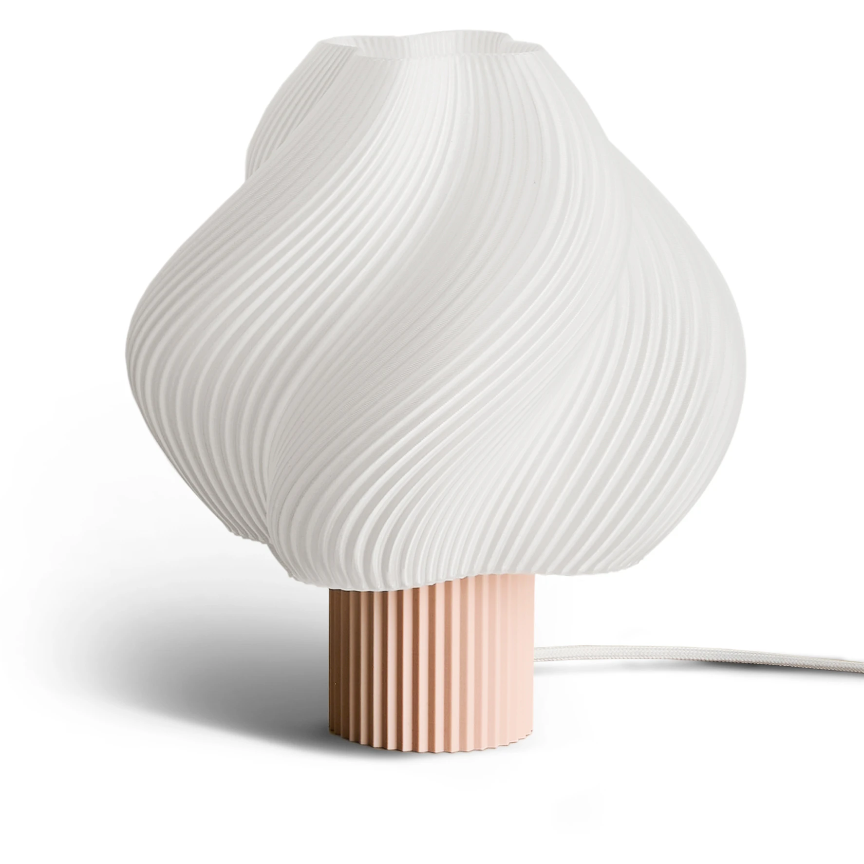 Cr&egrave;me Atelier Soft Serve Bordslampa Grande - Bordslampor &Aring;tervinningsbar Bioplast Wild Strawberry
