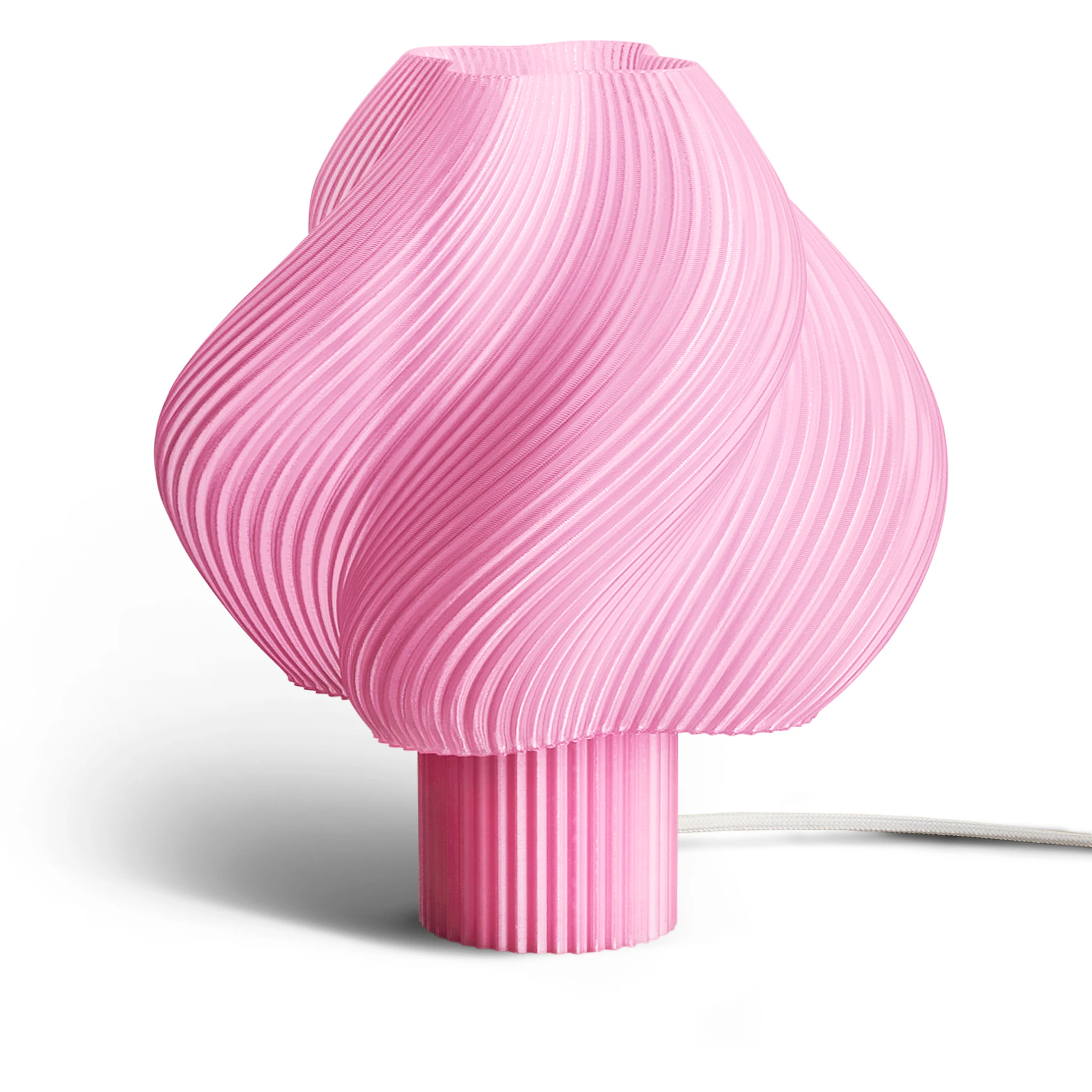 Cr&egrave;me Atelier Soft Serve Bordslampa Grande - Bordslampor &Aring;tervinningsbar Bioplast Rose Sorbet