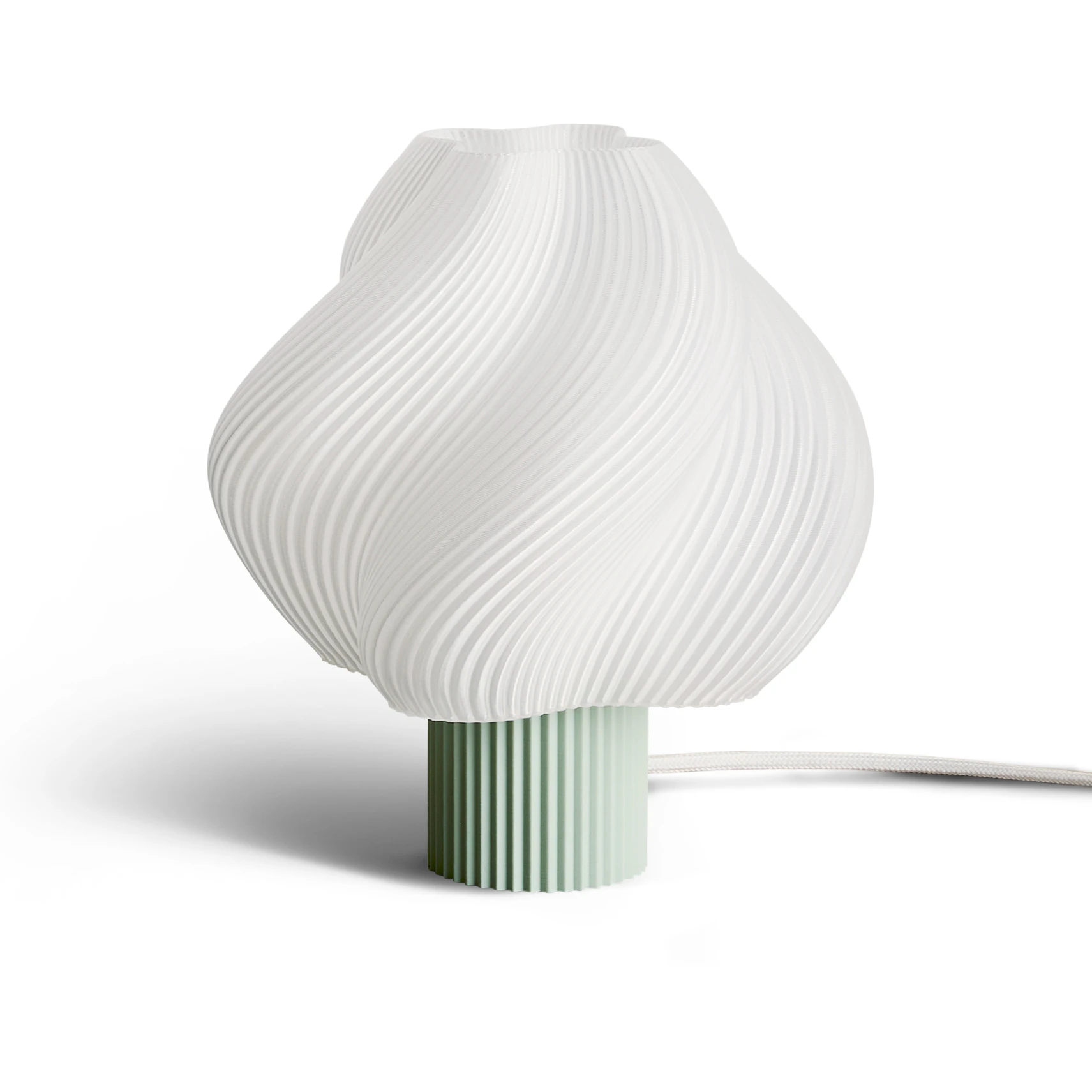 Cr&egrave;me Atelier Soft Serve Bordslampa Regular - Bordslampor &Aring;tervinningsbar Bioplast Matcha