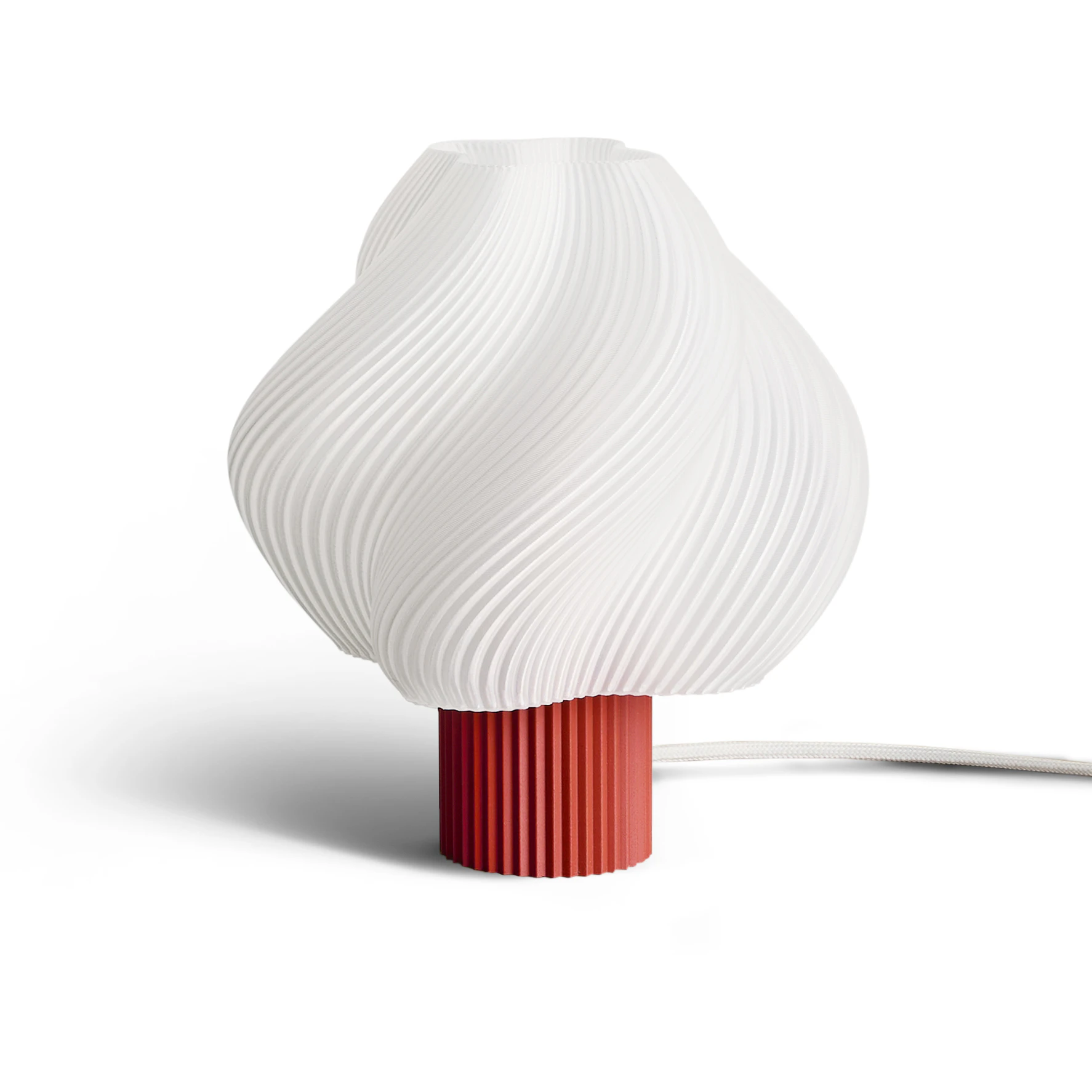 Cr&egrave;me Atelier Soft Serve Bordslampa Regular - Bordslampor &Aring;tervinningsbar Bioplast Rhubarb