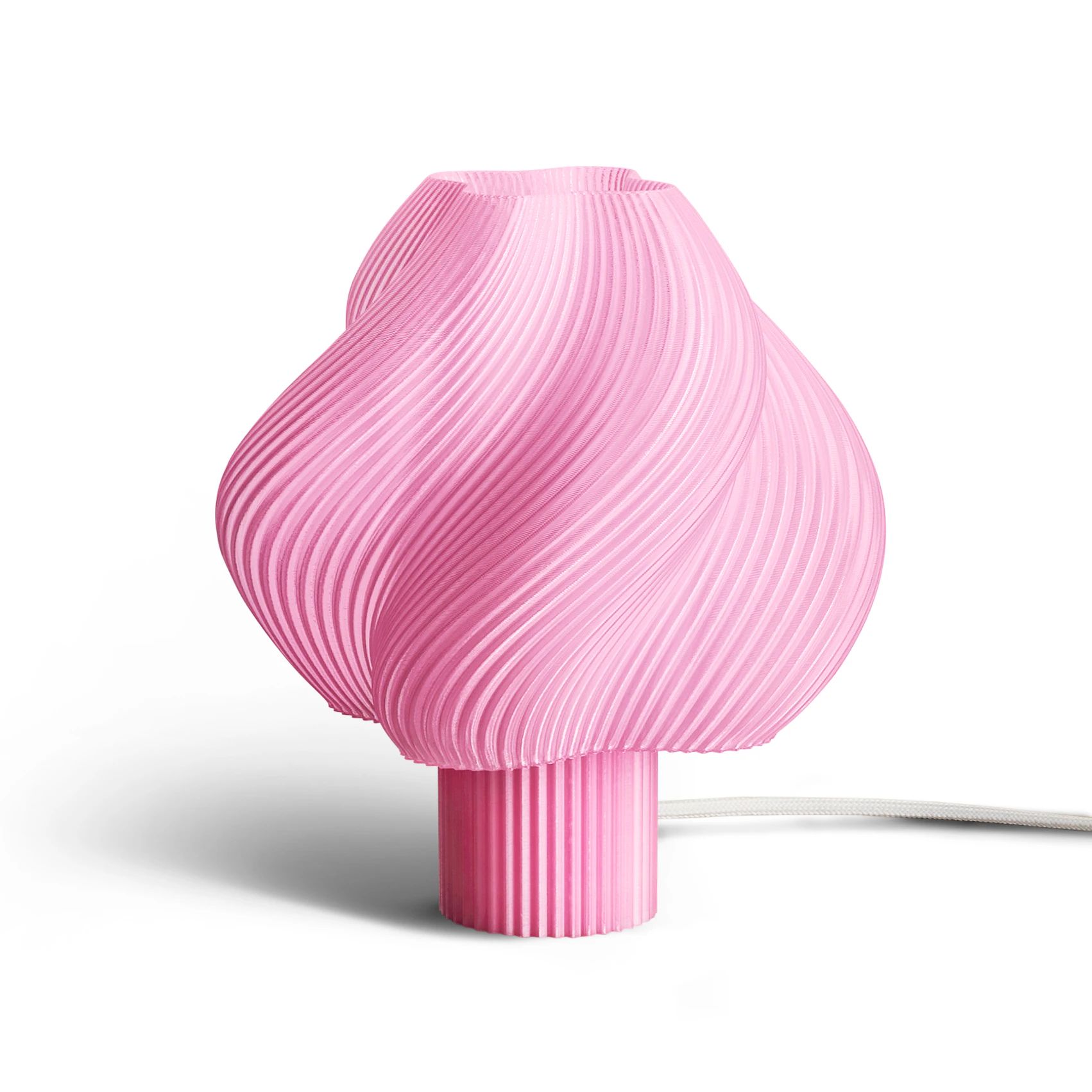Cr&egrave;me Atelier Soft Serve Bordslampa Regular - Bordslampor &Aring;tervinningsbar Bioplast Rose Sorbet