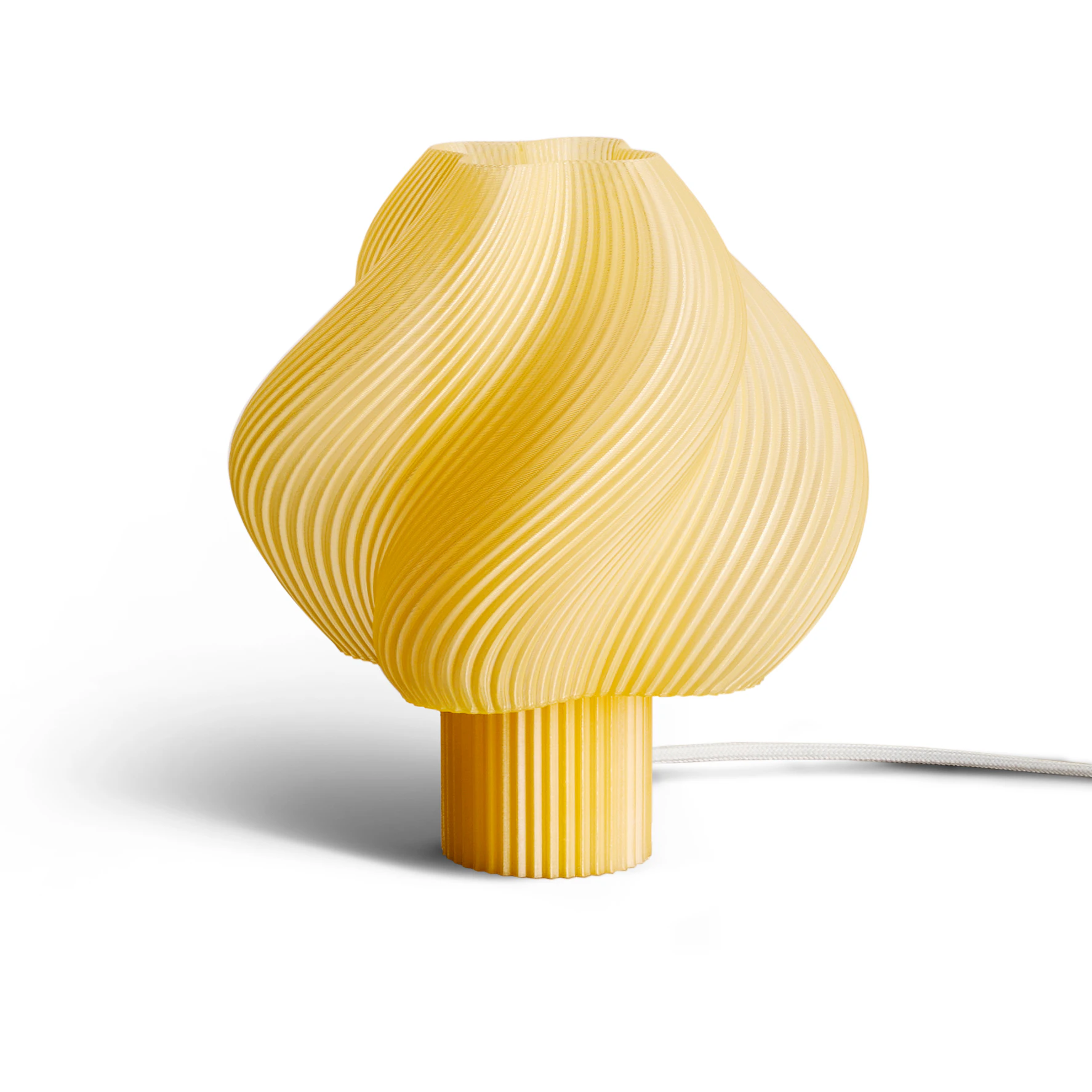 Cr&egrave;me Atelier Soft Serve Bordslampa Regular - Bordslampor &Aring;tervinningsbar Bioplast Limoncello Sorbet