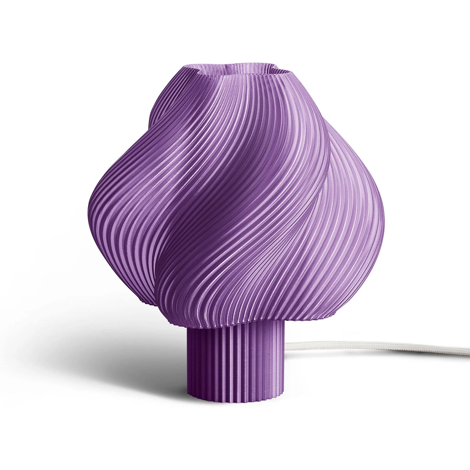 Cr&egrave;me Atelier Soft Serve Bordslampa Regular - Bordslampor &Aring;tervinningsbar Bioplast Lavender Sorbet