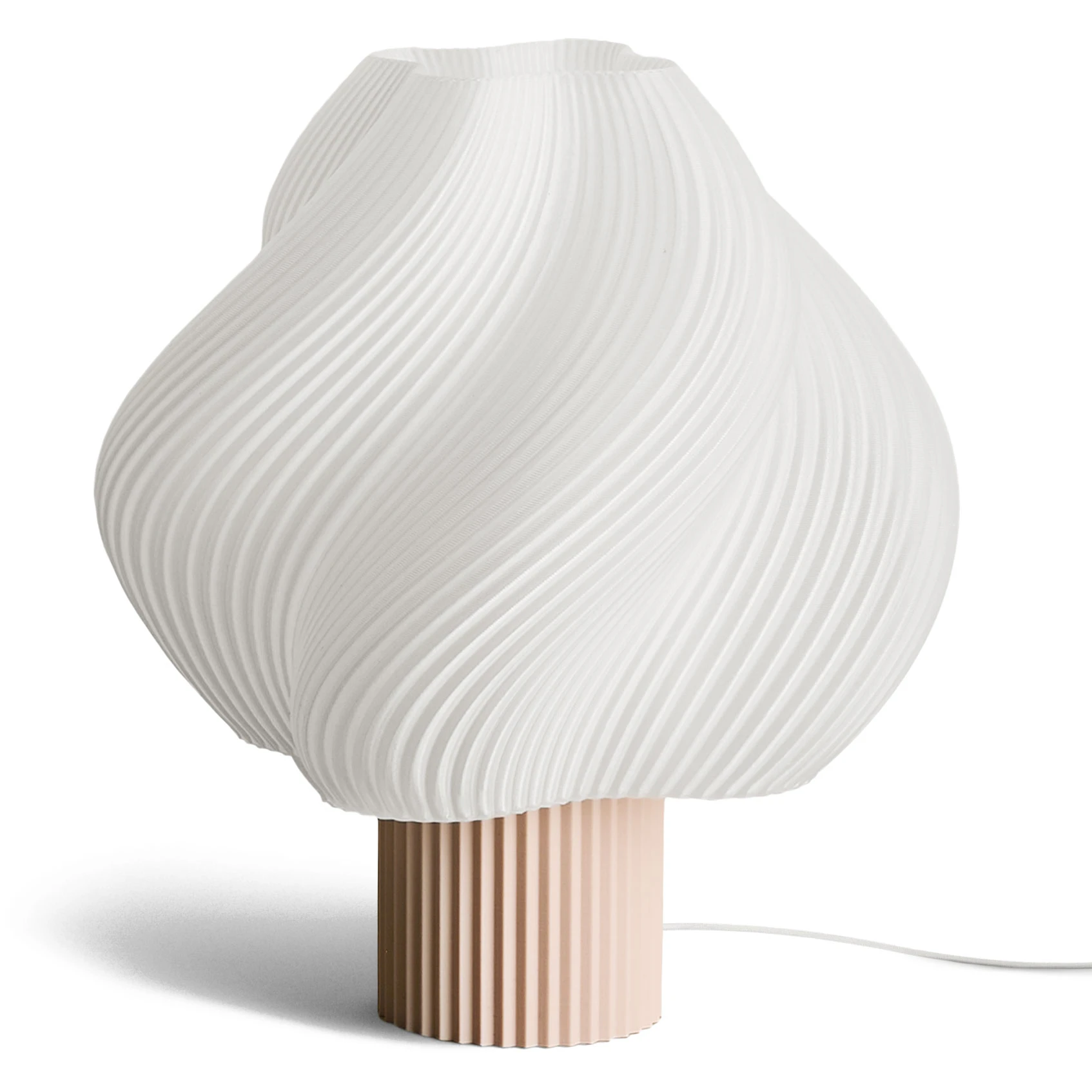 Cr&egrave;me Atelier Soft Serve Mega Golvlampa - Golvlampor &Aring;tervinningsbar Bioplast Wild Strawberry