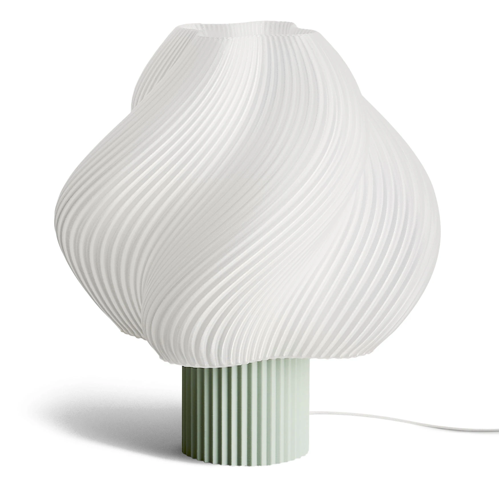 Cr&egrave;me Atelier Soft Serve Mega Golvlampa - Golvlampor &Aring;tervinningsbar Bioplast Matcha