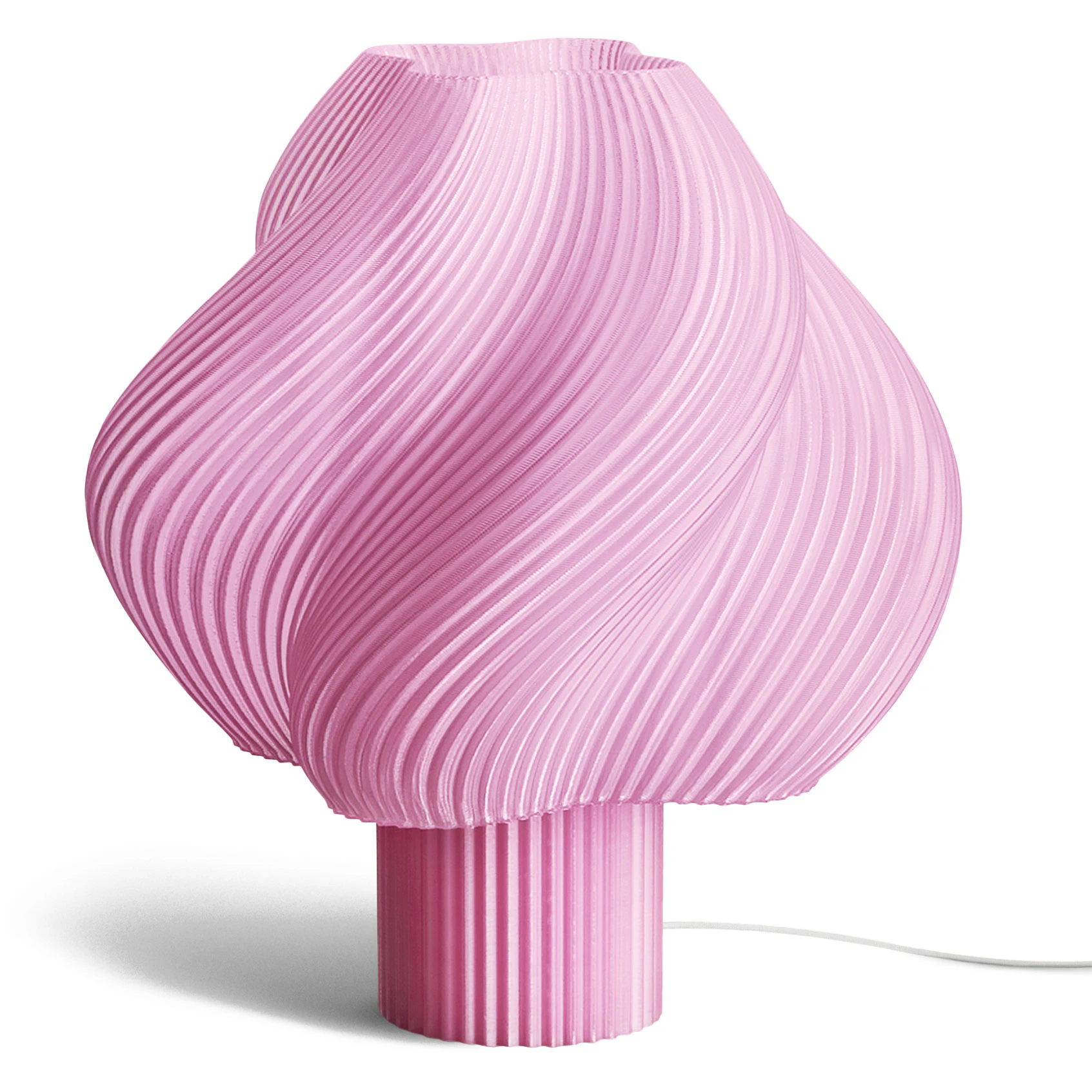Cr&egrave;me Atelier Soft Serve Mega Golvlampa - Golvlampor &Aring;tervinningsbar Bioplast Rose Sorbet
