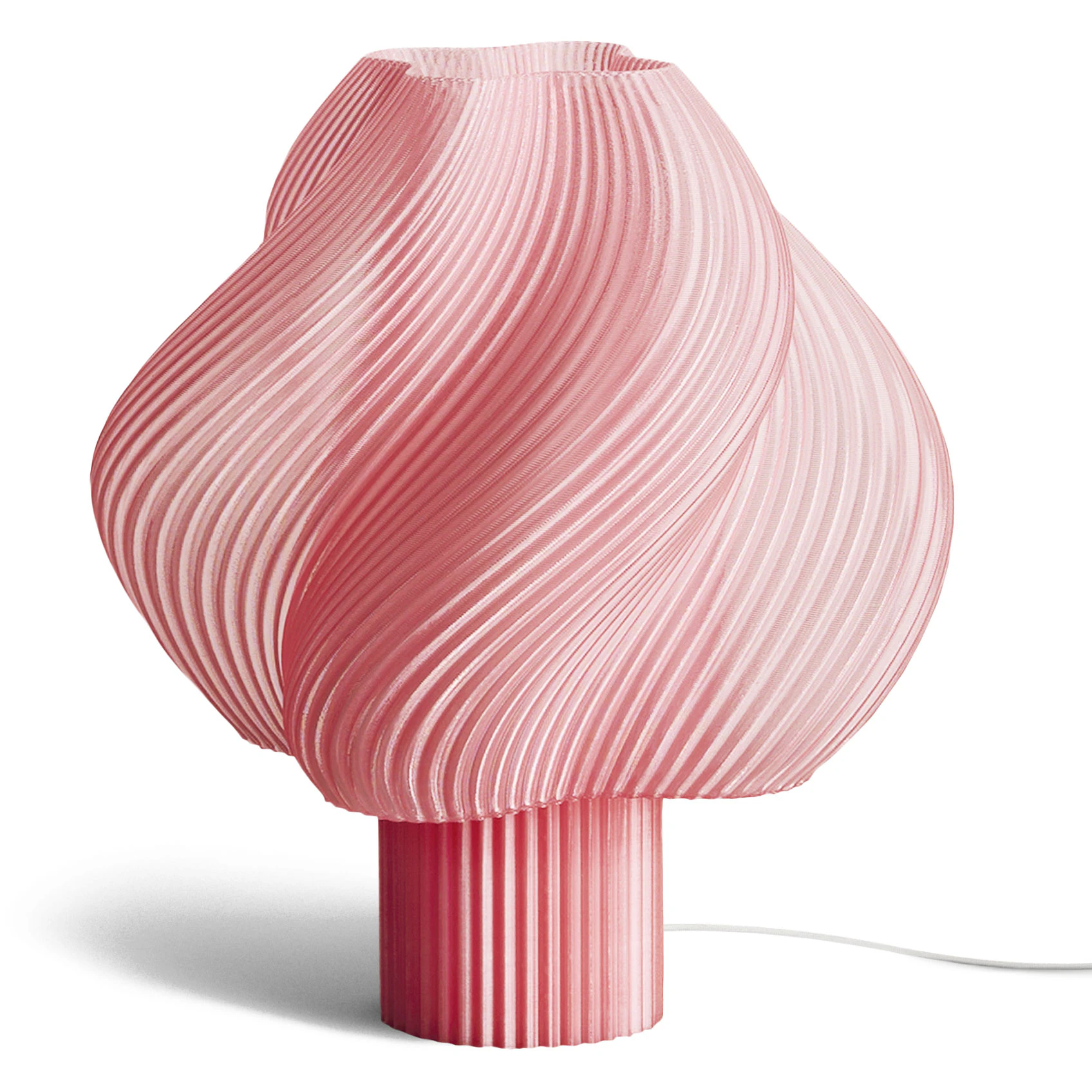 Cr&egrave;me Atelier Soft Serve Mega Golvlampa - Golvlampor &Aring;tervinningsbar Bioplast Peach Sorbet
