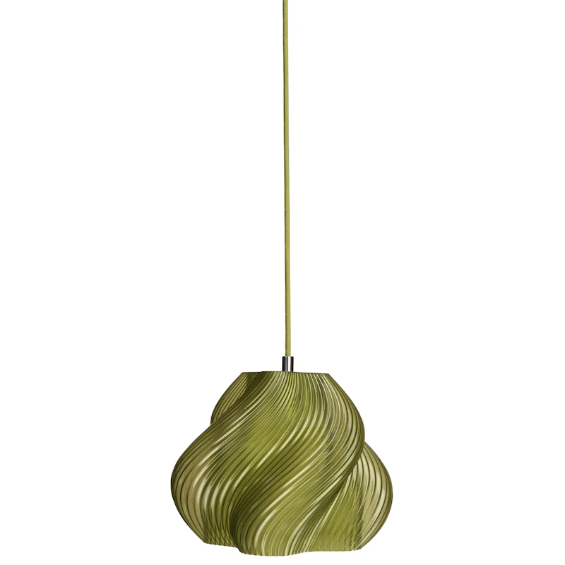 Soft Serve Pendel 01, Krom / Olive