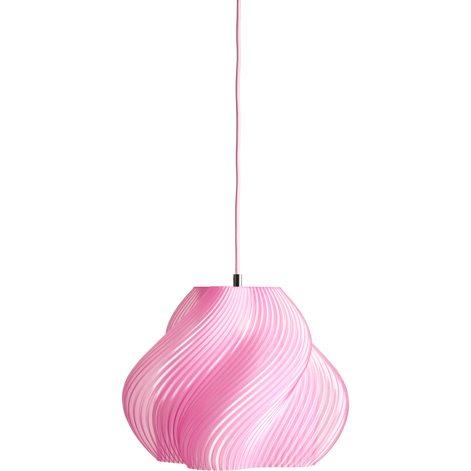 Crème Atelier Soft Serve Pendel 02 / Rose Sorbet - Pendellampor Återvinningsbar Bioplast Mässing