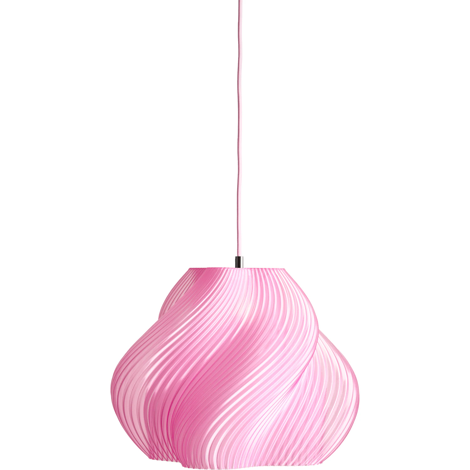 Crème Atelier Soft Serve Pendel 03 / Rose Sorbet - Pendellampor Återvinningsbar Bioplast Mässing