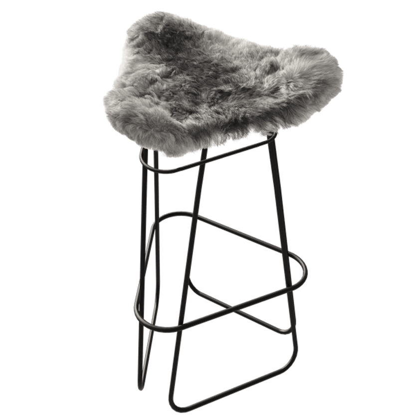 Iceland Barpall 82 cm, Svart / Shorn Grey