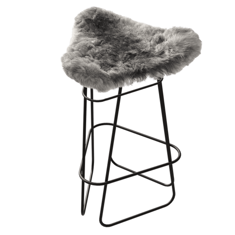 Iceland Barpall 65 cm, Svart / Shorn Grey