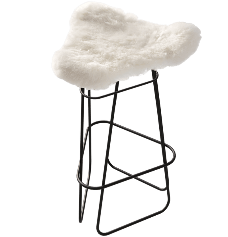 Iceland Barpall 82 cm, Svart / Shorn White