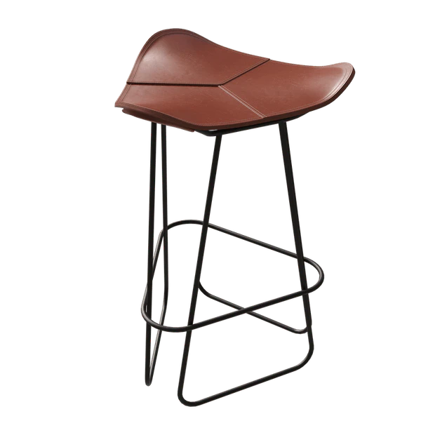 Cuero Pampa Barpall 65 Cm Svart / - Barstolar St&aring;l Montana