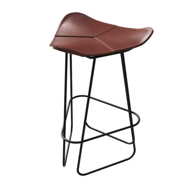 Cuero Pampa Barpall 82 Cm Svart / - Barstolar St&aring;l Ek