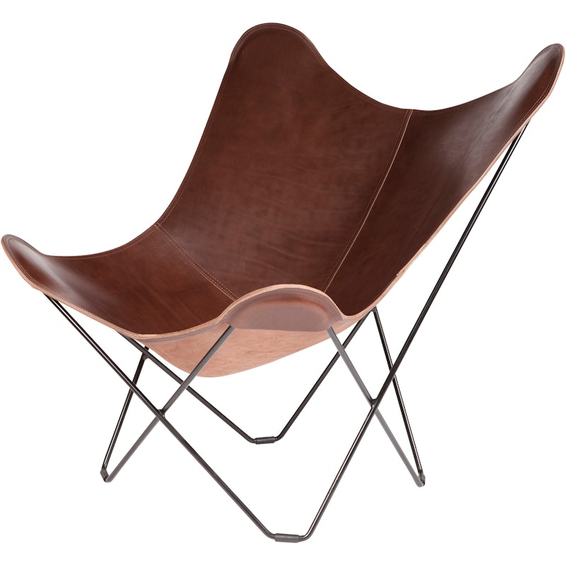 Pampa Mariposa Butterfly Chair, Chocolate/Black