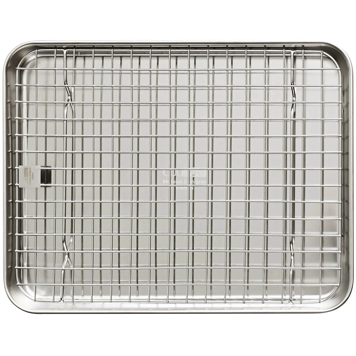 Culimat Mathias Dahlgren Edition Ugnsform Med Galler 31x24 Cm - Brickor Rostfritt St&aring;l Gr&aring;