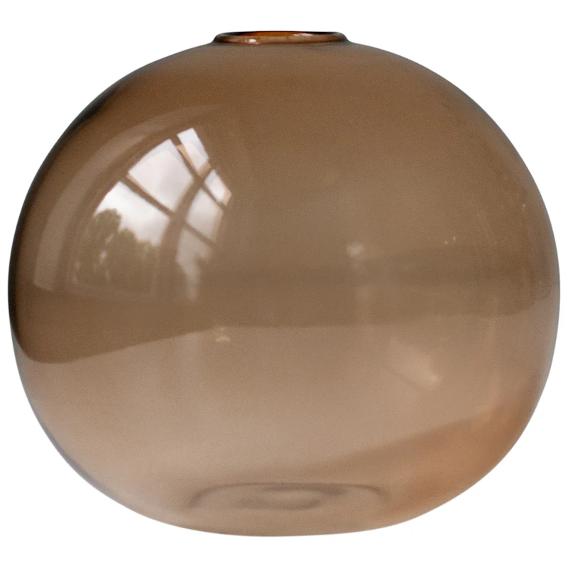 Ball Vas Ø10 cm, Beige