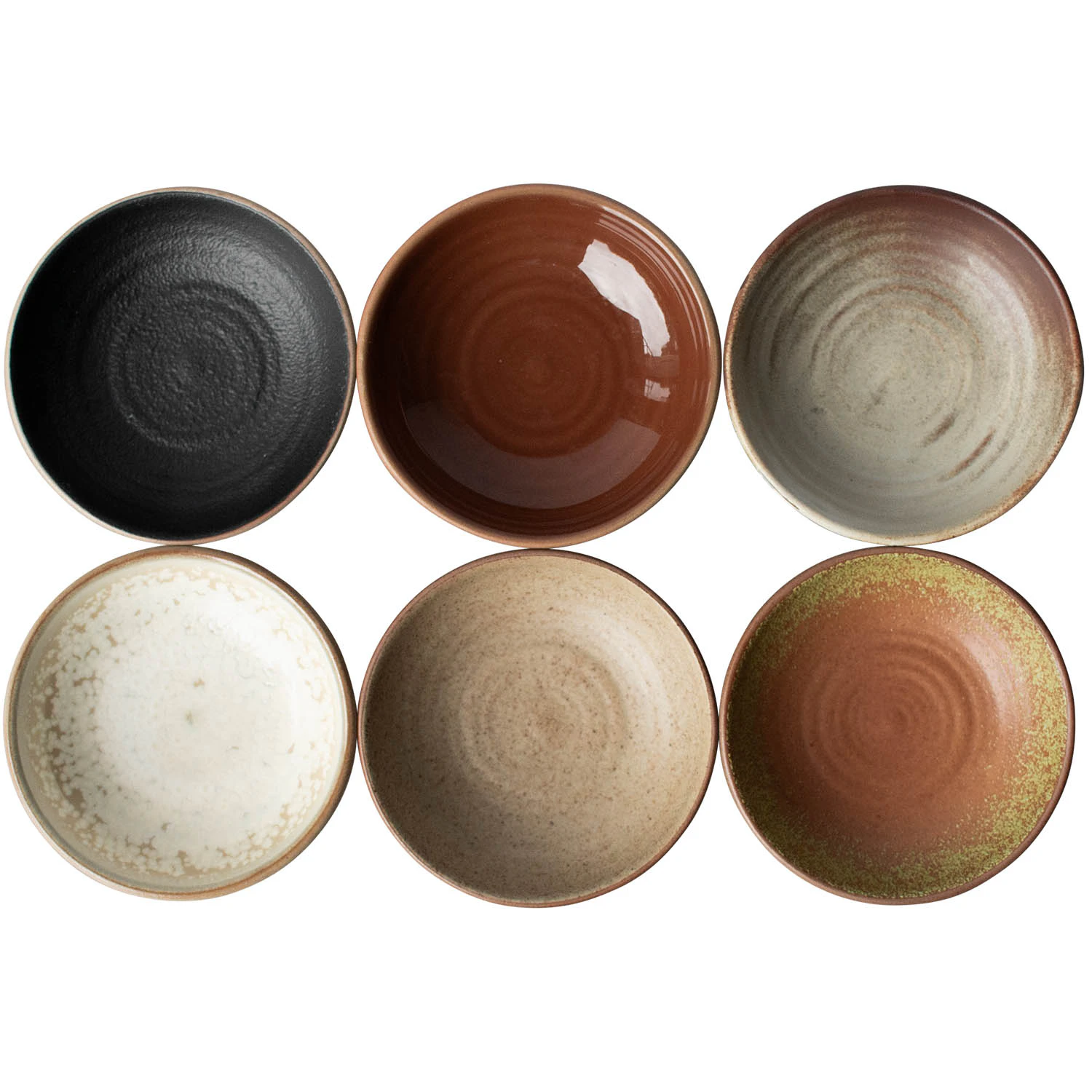 Dbkd Bowl Sk&aring;l 6-pack &Oslash;9 Cm - Serveringssk&aring;lar Keramik Multi