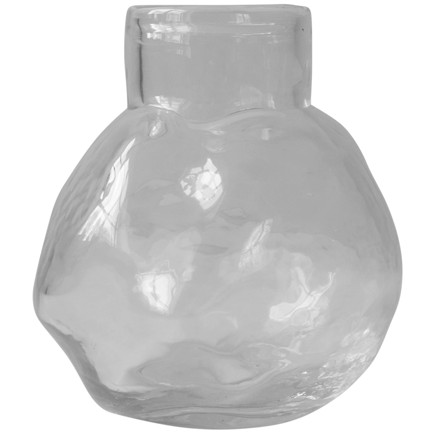 Dbkd Bunch Mini Brown Vas - Vaser Glas Klar