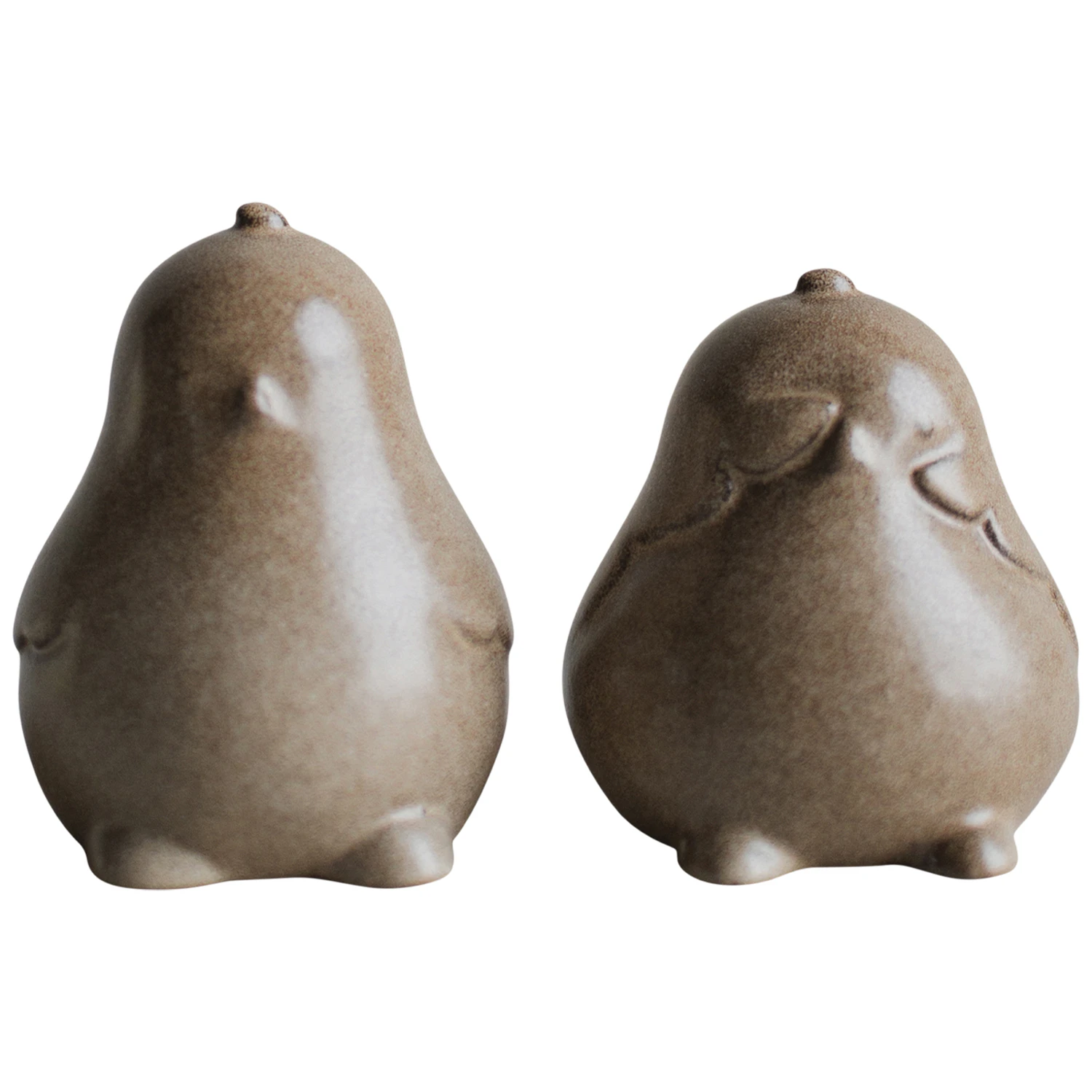 Dbkd Chubby Chicken Dekoration 2-pack - Påskdekorationer Keramik Beige
