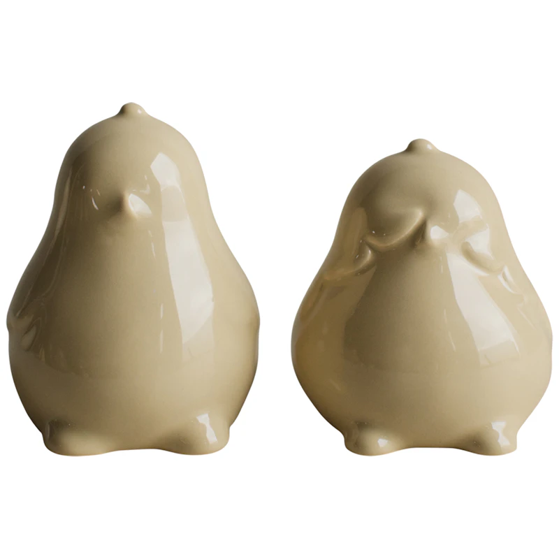 Chubby Chicken Dekoration 2-pack, Gul