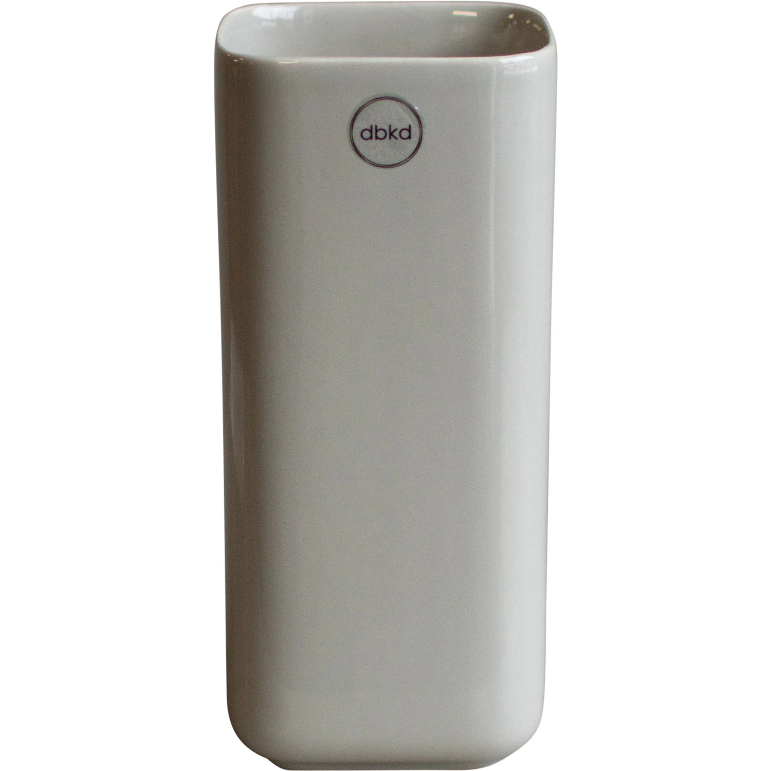 Dbkd Cube Vas H20 Cm - Vaser Keramik Shiny Mole