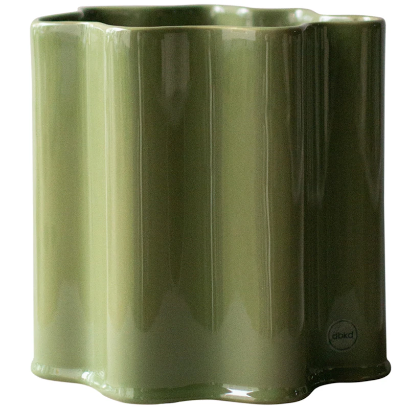 Filter Kruka 21 cm, Shiny Green