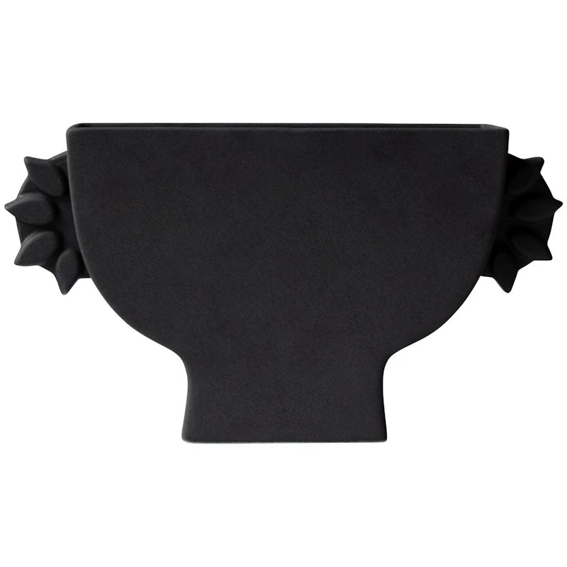 Flat Vas Small, Svart