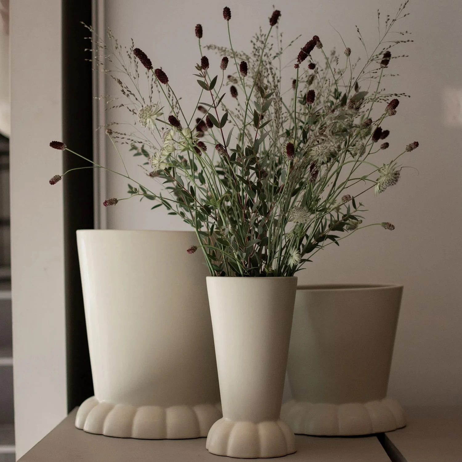Dbkd Flora Kruka, beige från DBKD, bild 3