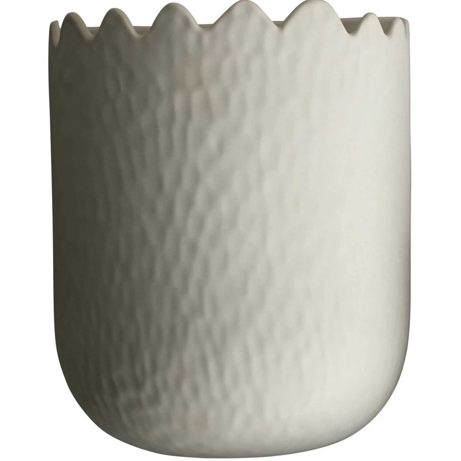 Dbkd Flowery Väggkruka 24 Cm - Krukor Keramik Creme