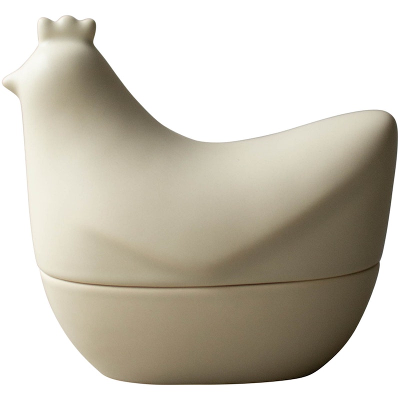 Happy Hen Burk Med Lock, Creme