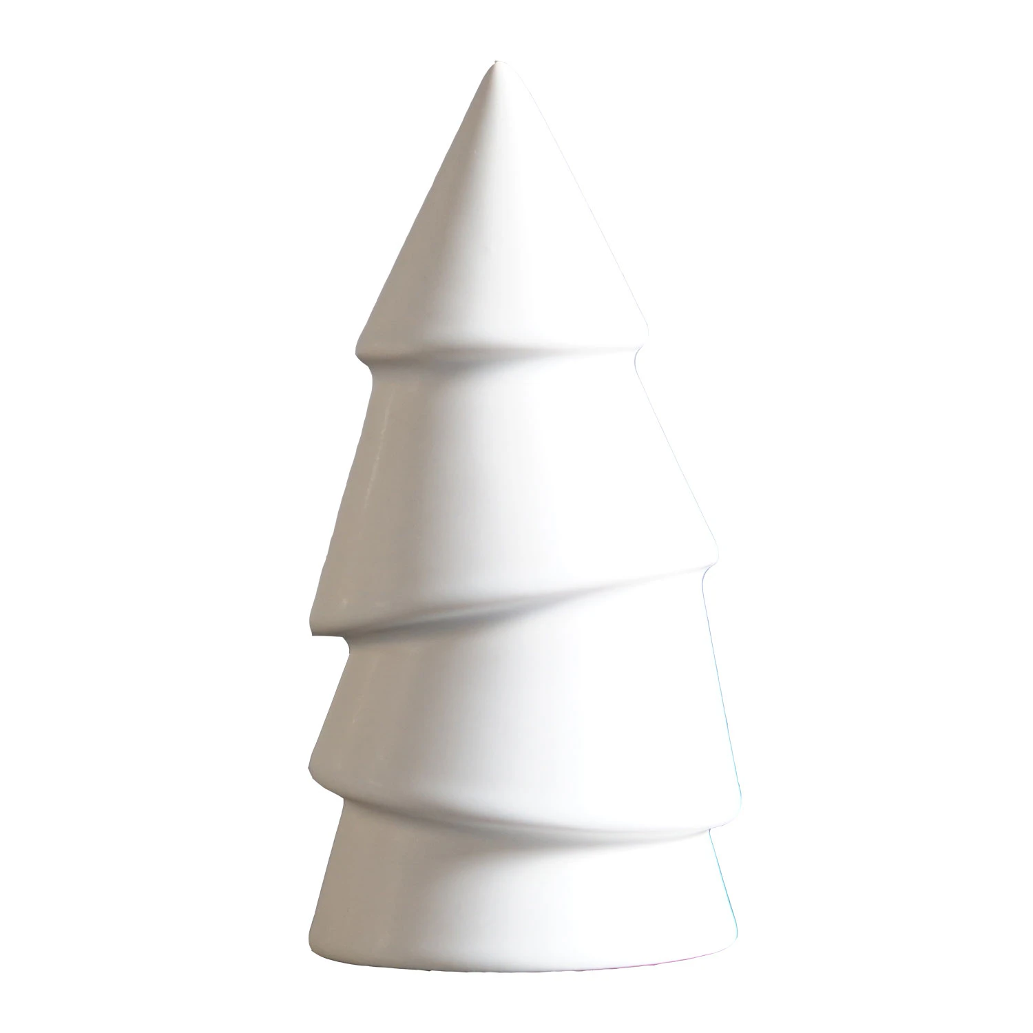 Dbkd Narrow Gran Large / 14 Cm - Julpynt Keramik Vit