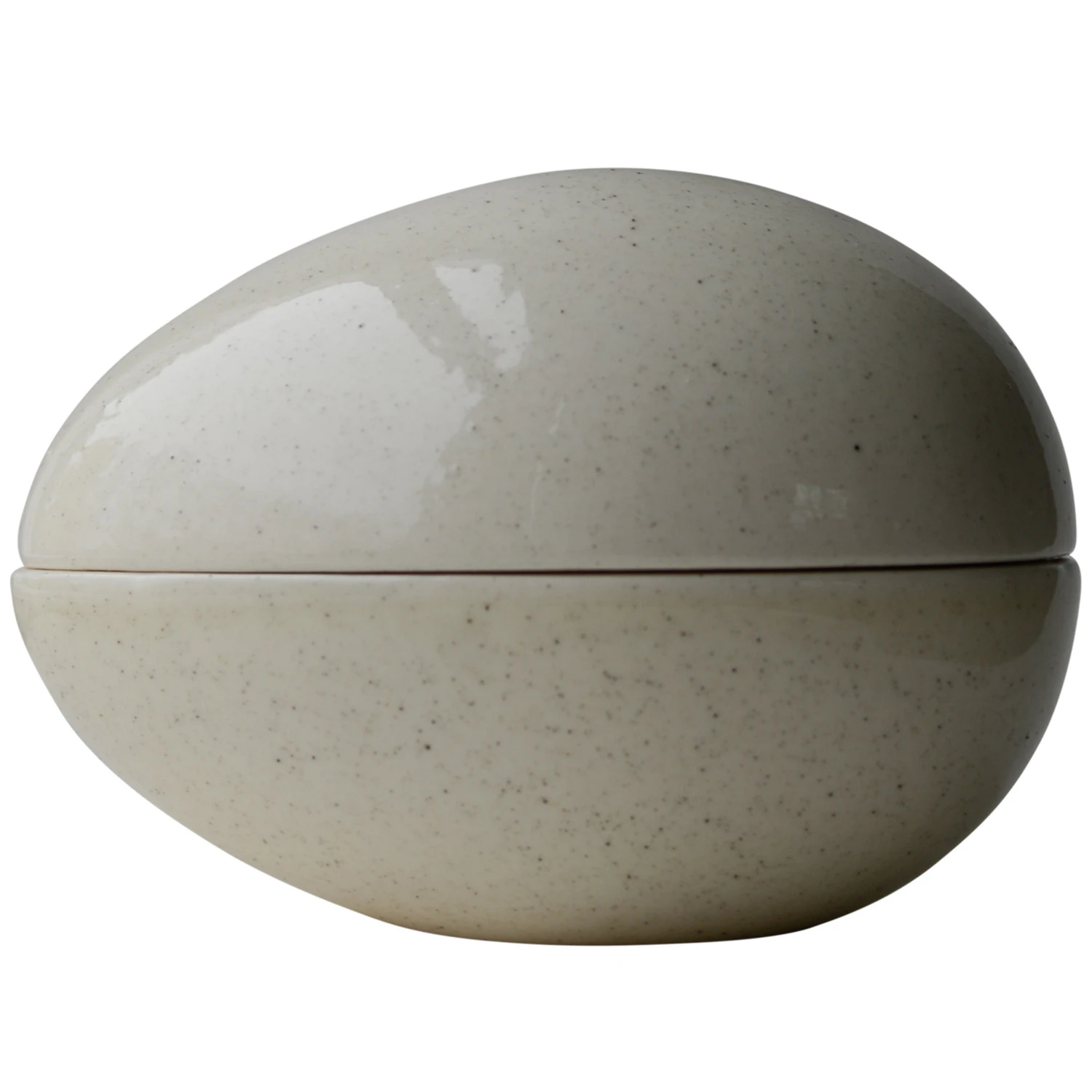 Dbkd Nest Beige Dot Decoration /Bowl Påskdekoration / Skål - Påskdekorationer Keramik Vanilj
