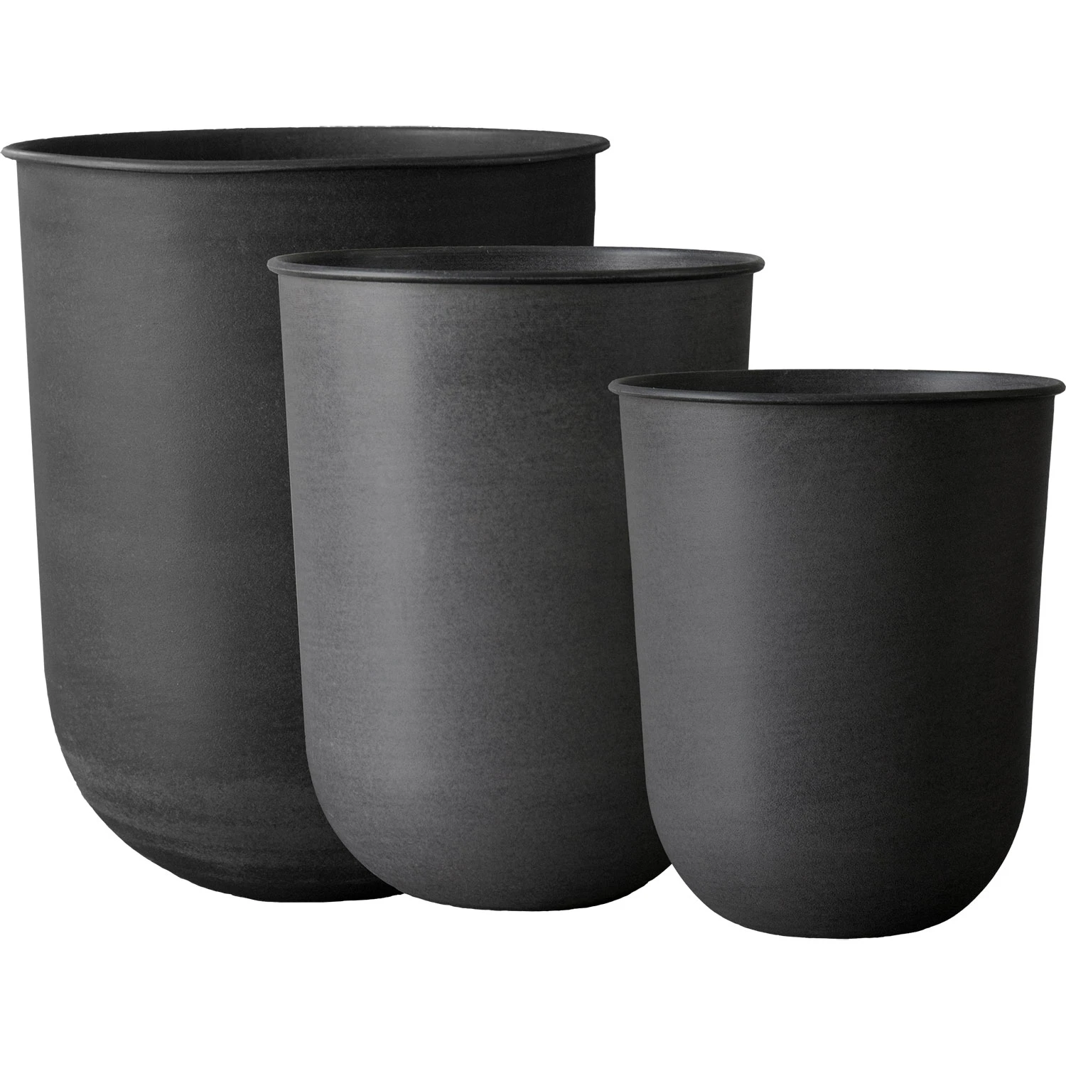 Dbkd Out Kruka 3-pack - Krukor Metall Svart