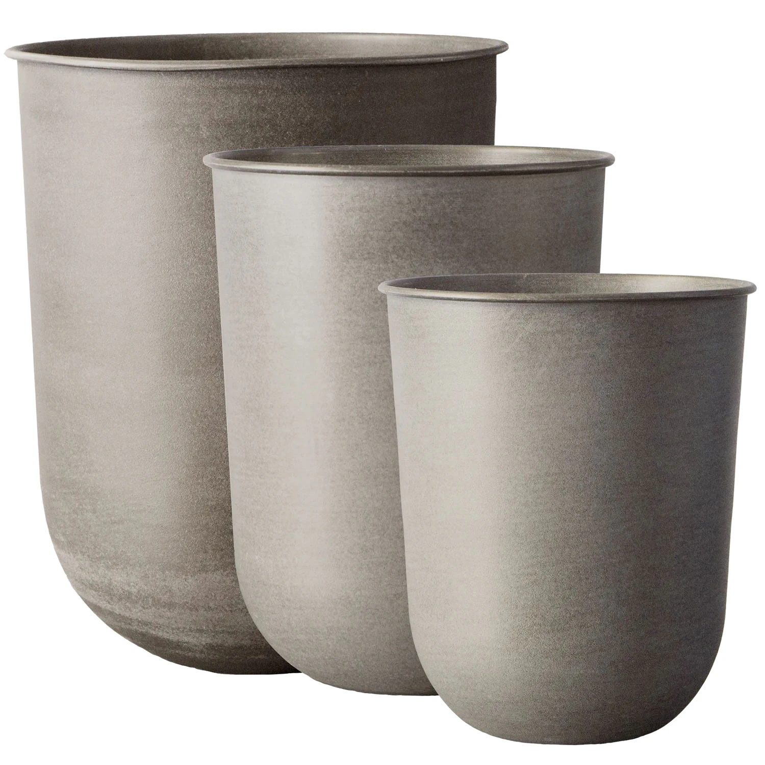 Dbkd Out Kruka 3-pack - Krukor Metall Beige