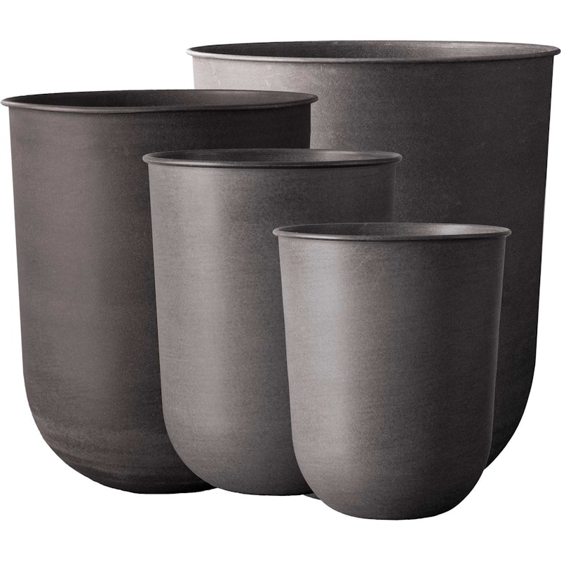 Out Kruka 4-pack, Brun
