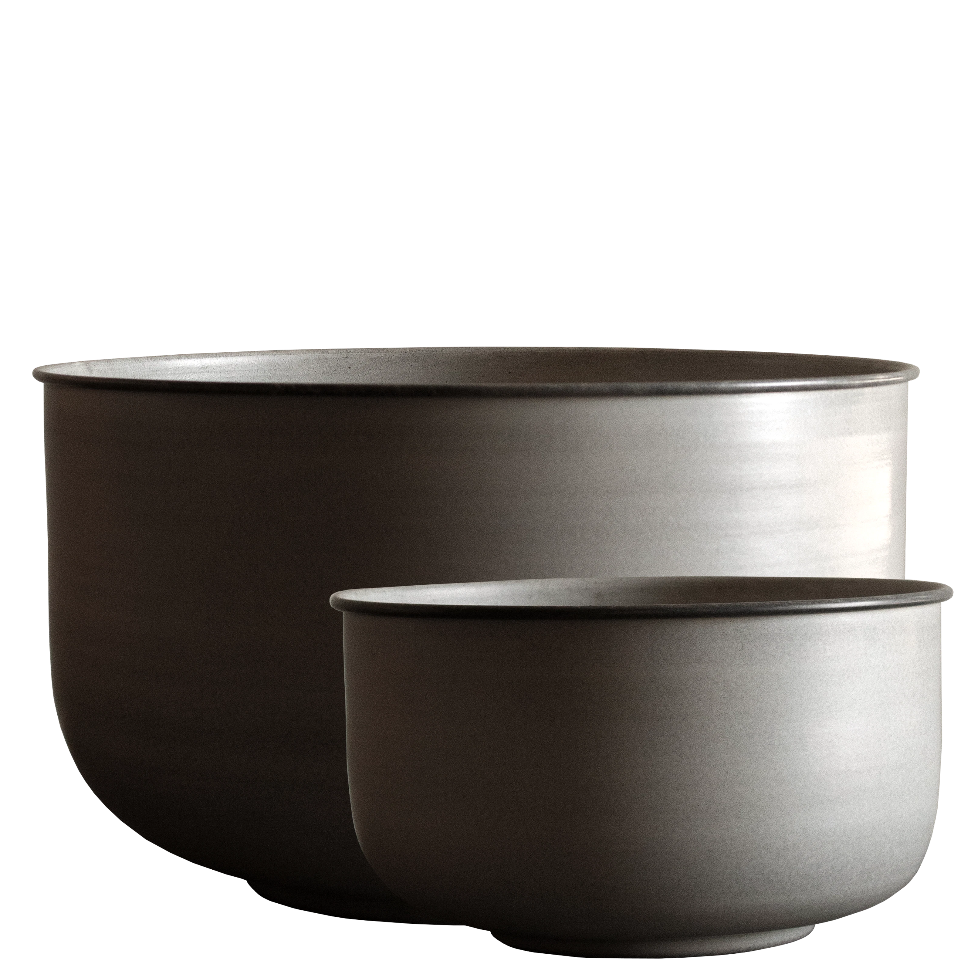 Dbkd Out Wide Utomhuskrukor 2-pack - Krukor Metall Beige