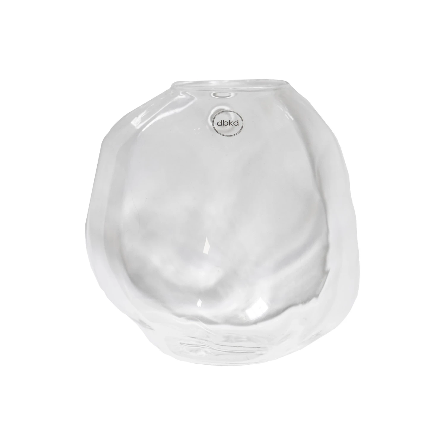 Dbkd Pebble V&auml;ggh&auml;ngd Vas Small - Vaser Glas Klar