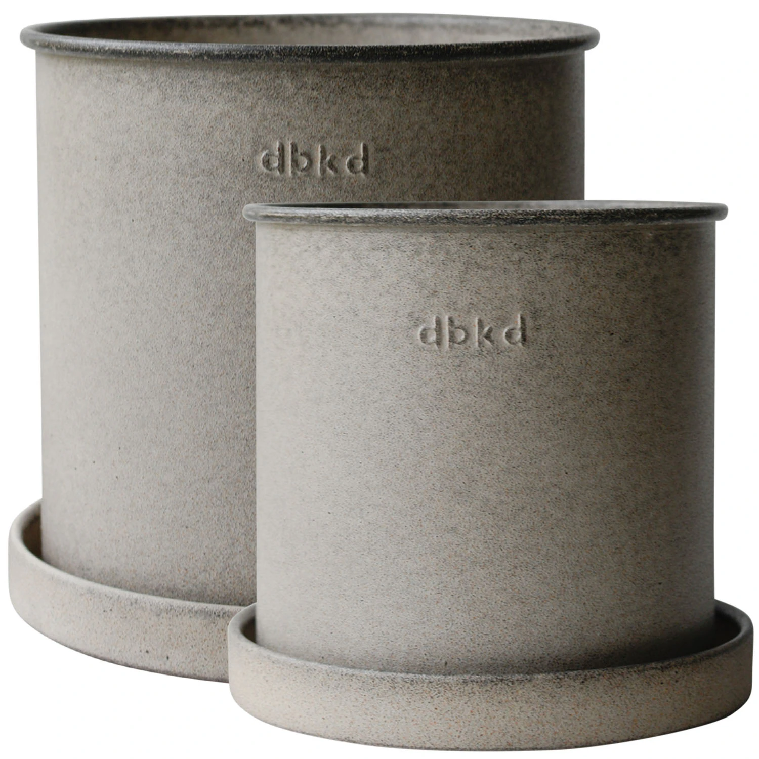 Dbkd Plant Kruka Small 2-pack - Krukor Plåt Beige