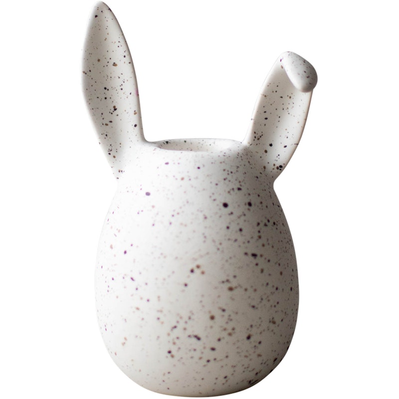 Rabbit Ljusstake, White Dot