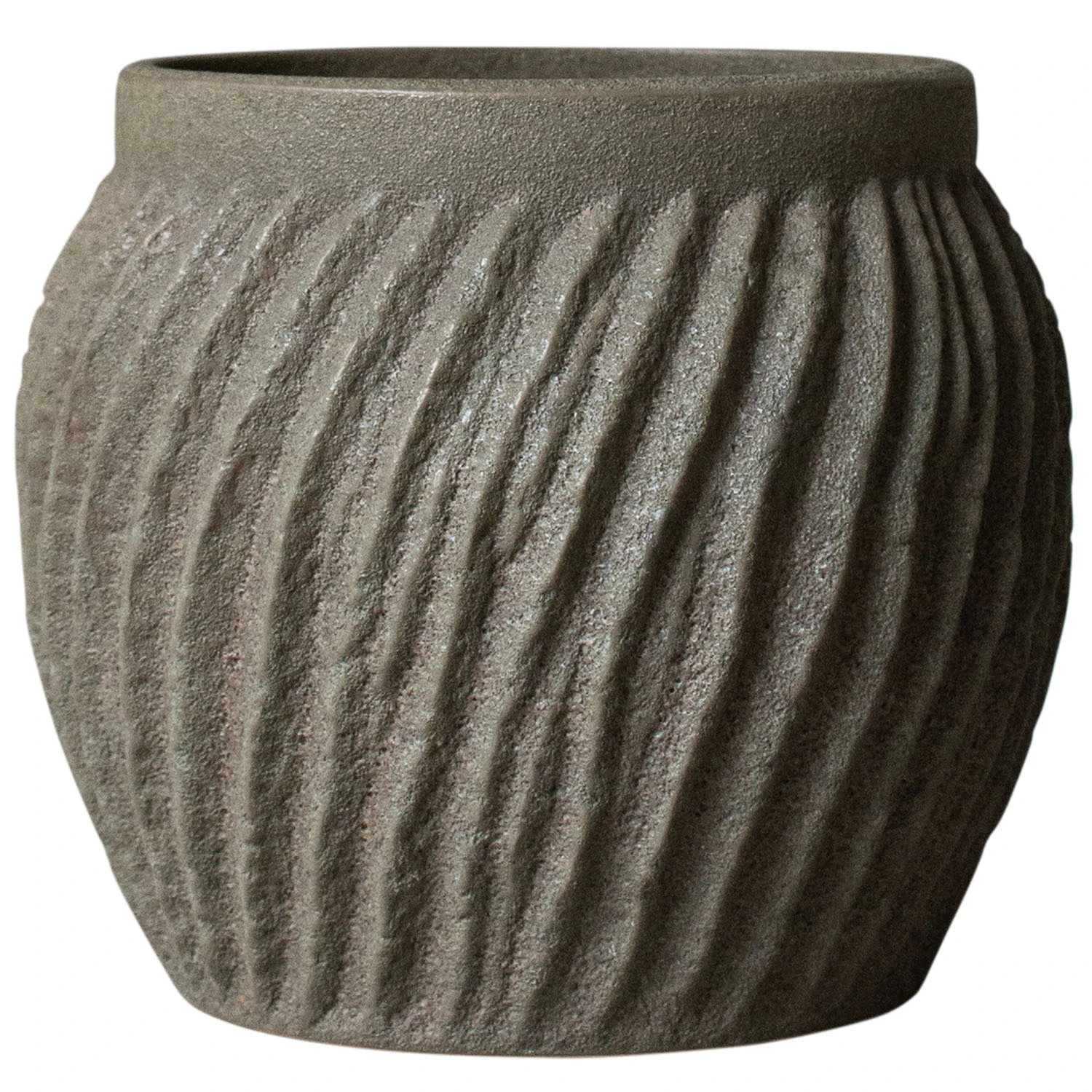 Dbkd Raw Kruka H19 Cm - Krukor Keramik Sandy Dust