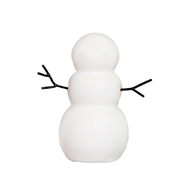 Snowman Liten, Vit