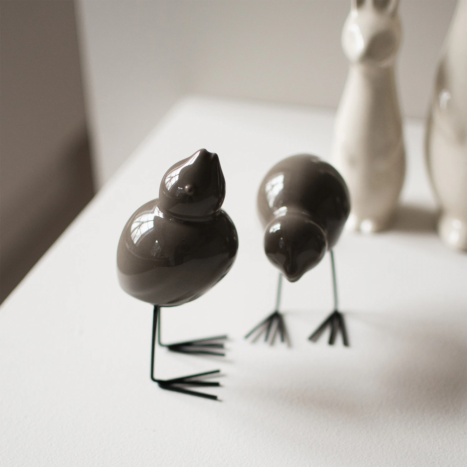 Dbkd Swedish Bird Dekoration 2-pack, shiny dust från DBKD, bild 2