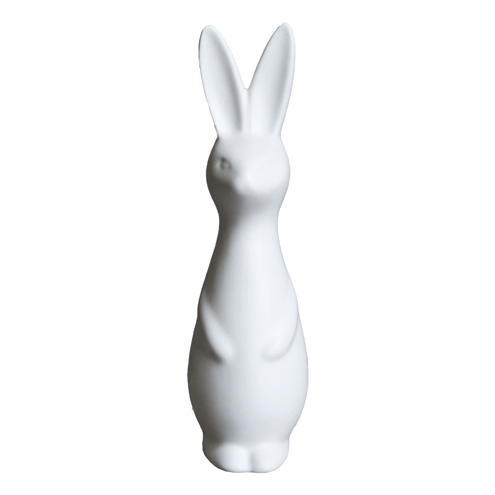 Dbkd Swedish Rabbit - Påskdekorationer Keramik Vit