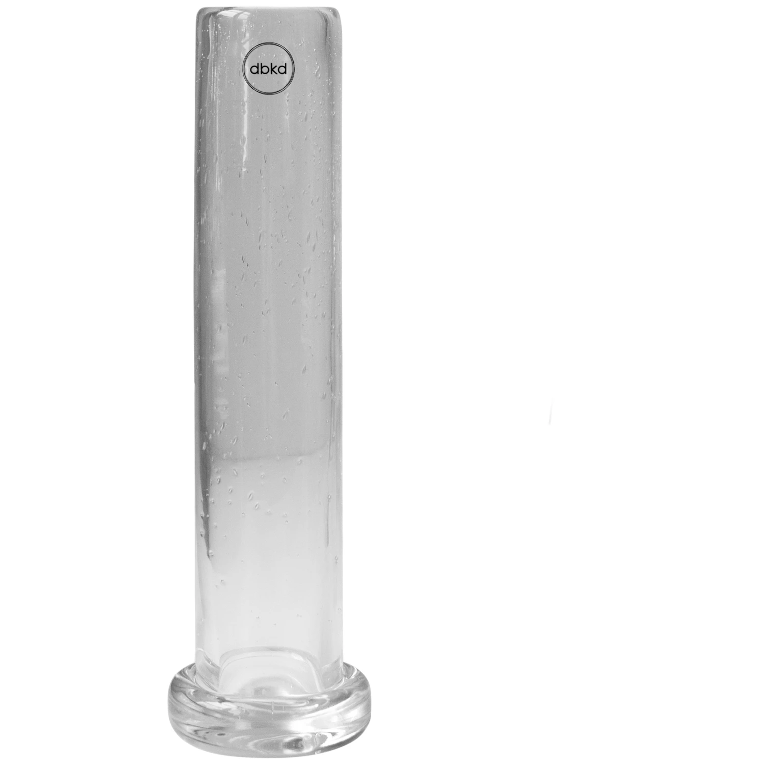Dbkd Tall Vas 25 Cm - Vaser Glas Klar